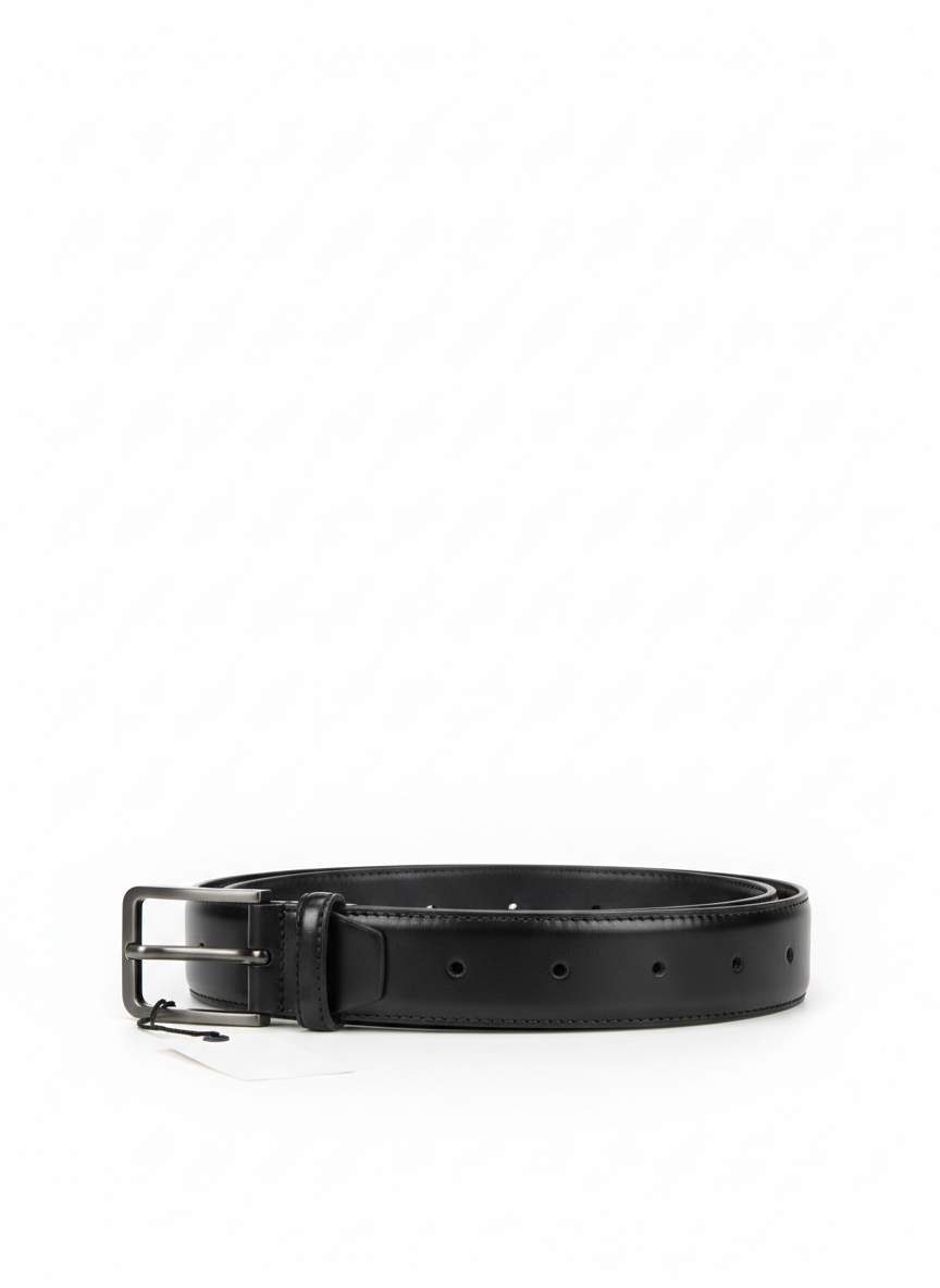 CINTURA IN PELLE BLU