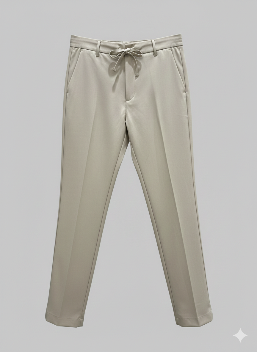 PANTALACCIO IN VISCOSA ECRU'