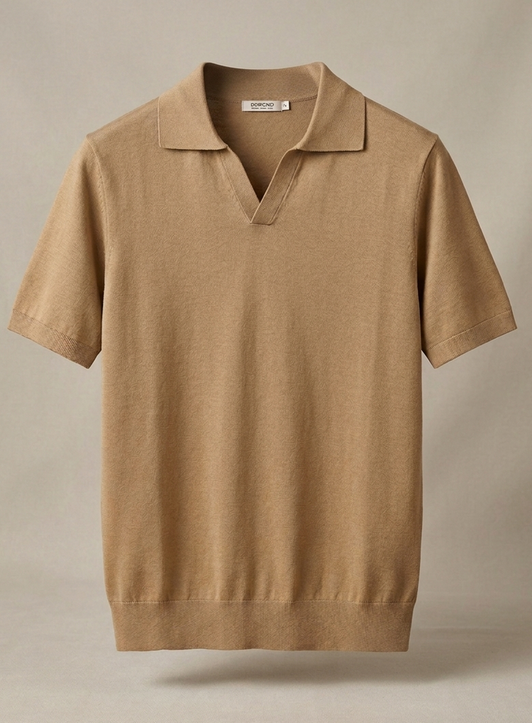 POLO SETA LINO COTONE