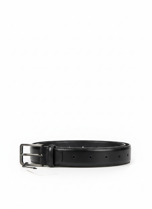 CINTURA IN PELLE BLU