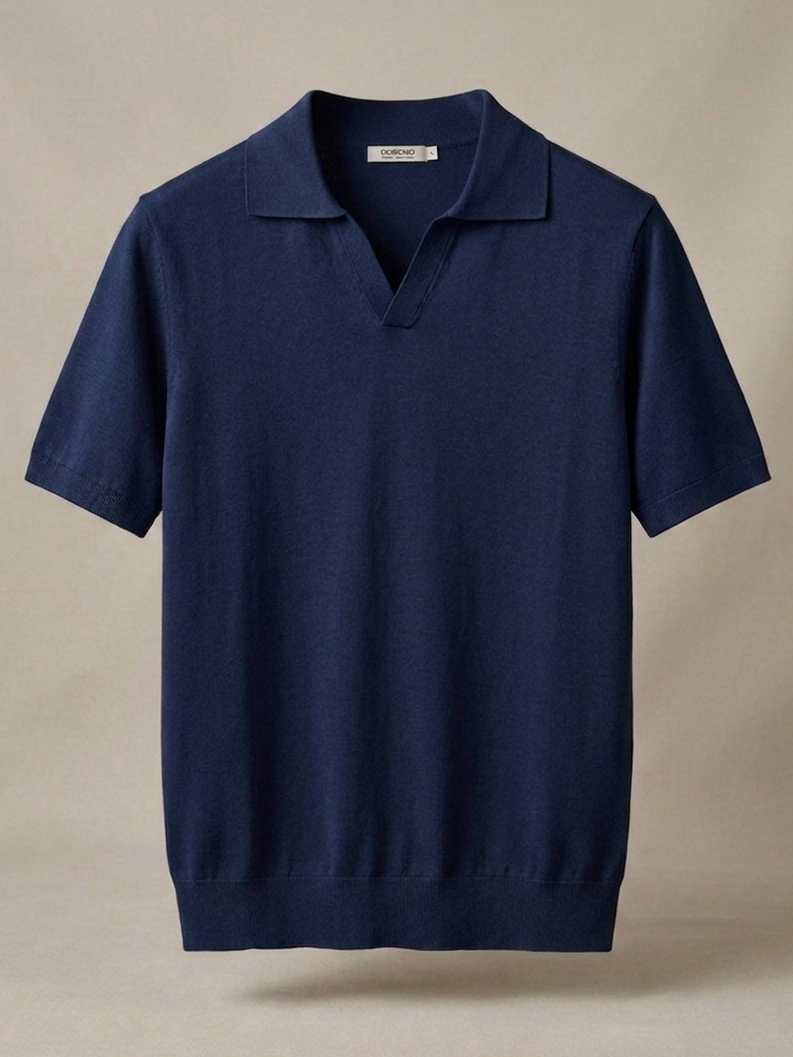 POLO SETA LINO COTONE