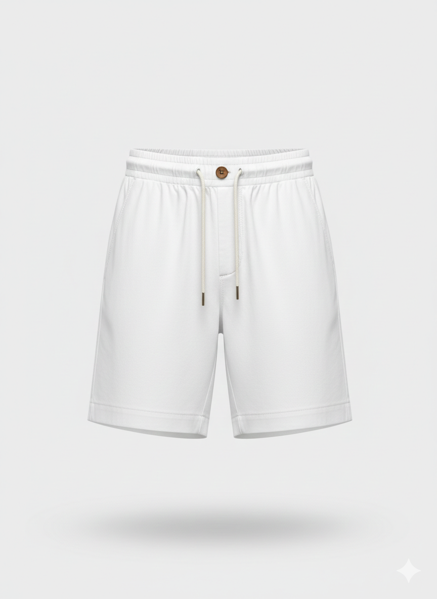 SHORT IN LINO 100% CRM