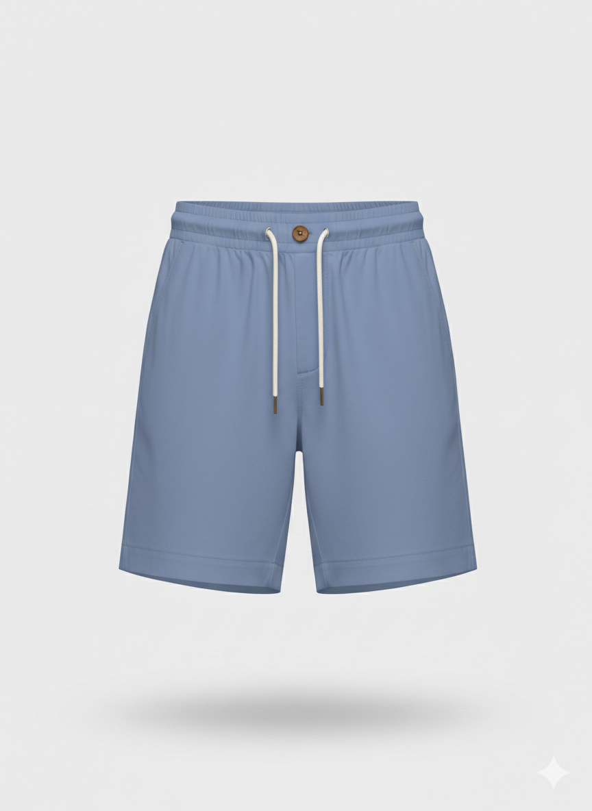 SHORT IN LINO 100% CRM