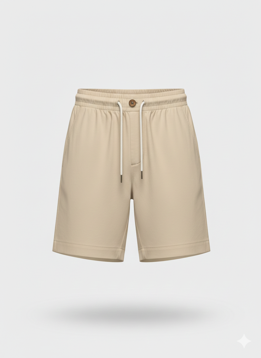 SHORT IN LINO 100% CRM