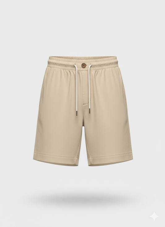 SHORT IN LINO 100% CRM