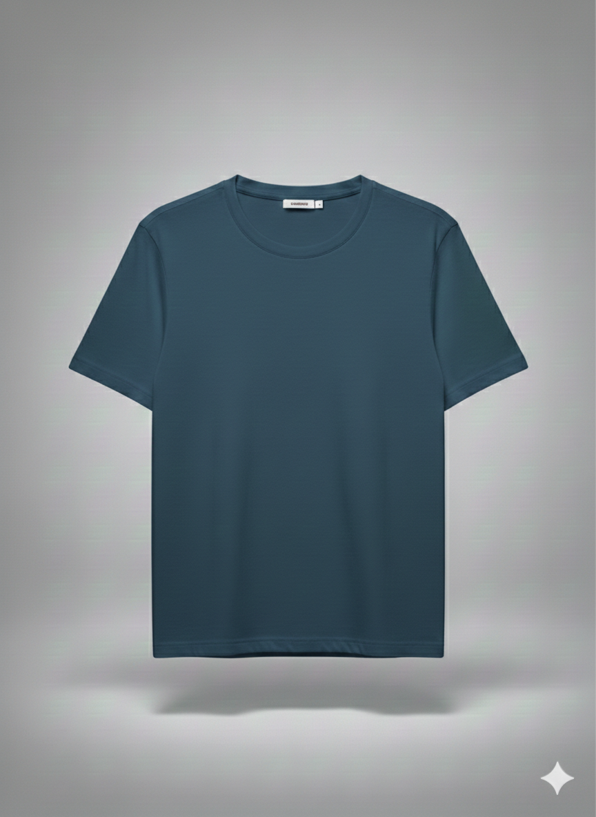 T-SHIRT IN COTONE FIAMMATO