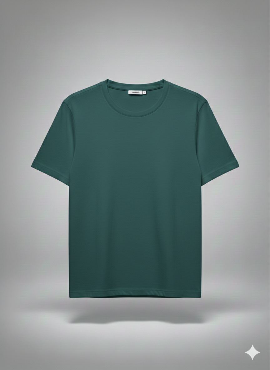 T-SHIRT IN COTONE FIAMMATO