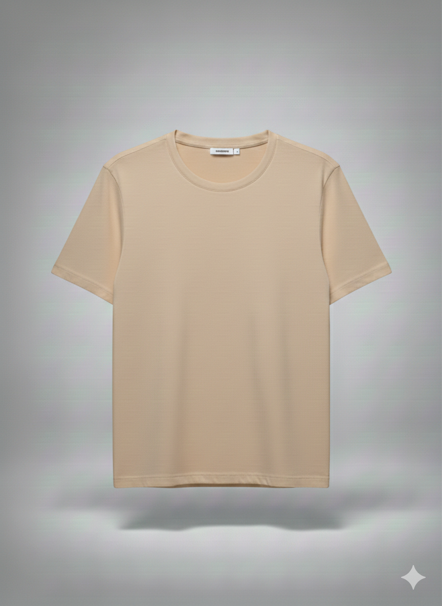 T-SHIRT IN COTONE FIAMMATO
